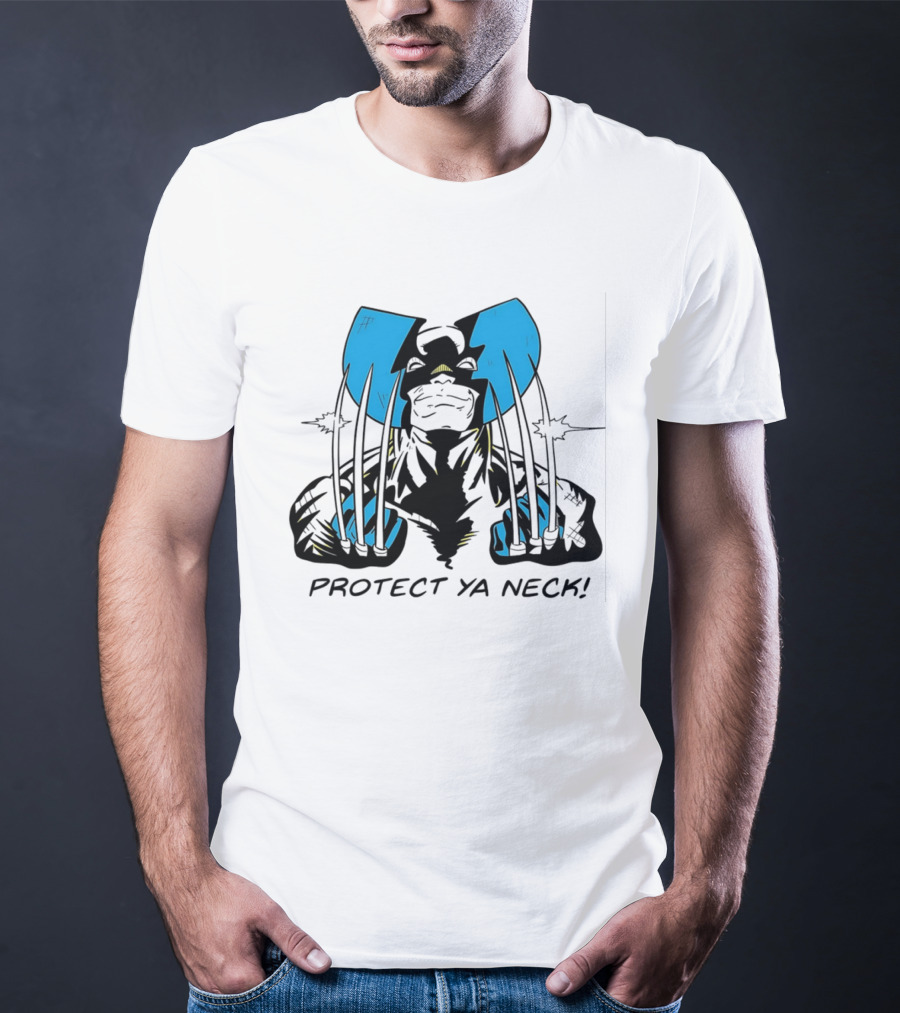 Wolverine Protect Ya Neck Iconic Marvel Comic T-Shirt