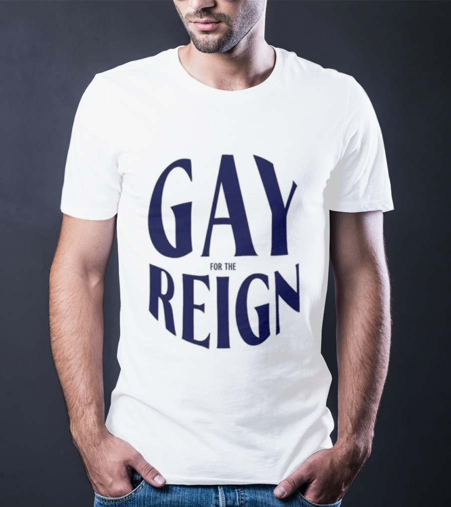 Reign FC Wildfang Pride Gay For The Reign T-Shirt