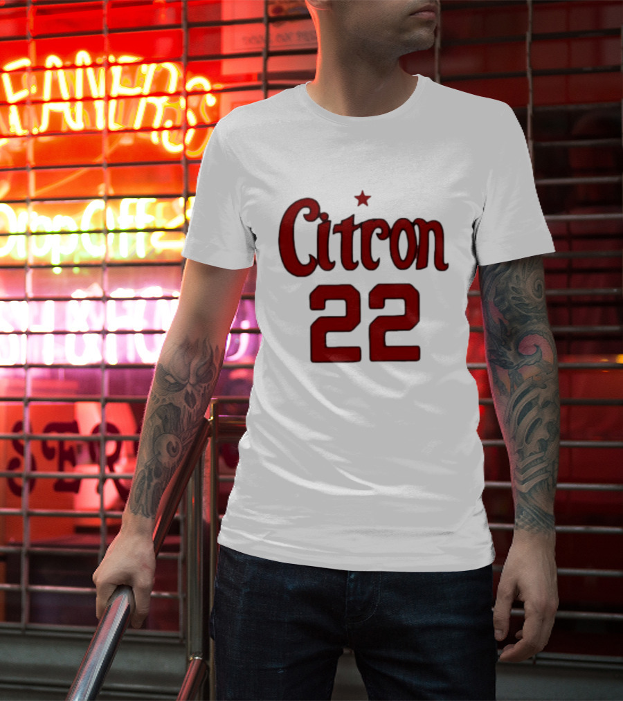 Sonia Citron 22 Washington Mystics Women's Basketball NCAA T-Shirt