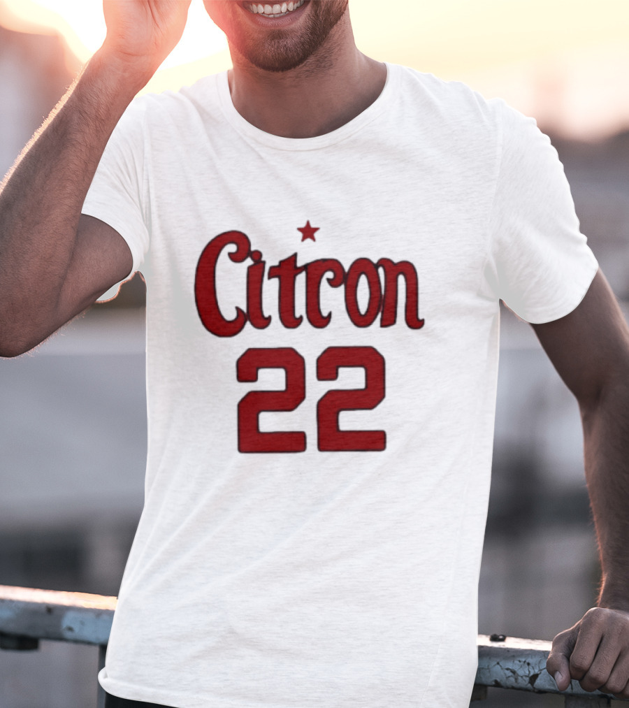 Sonia Citron 22 Washington Mystics Women's Basketball NCAA T-Shirt