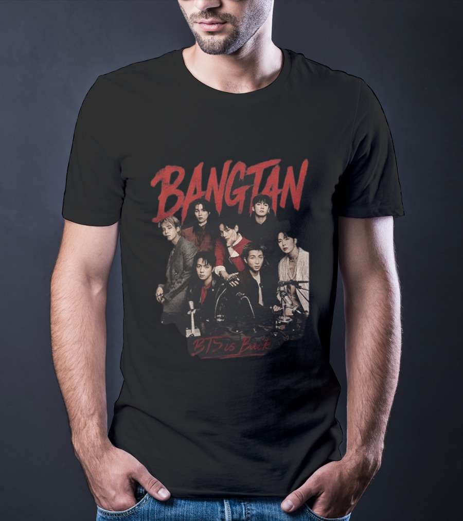 Bangtan BTS Is Back World Tour Kpop Lover T-Shirt
