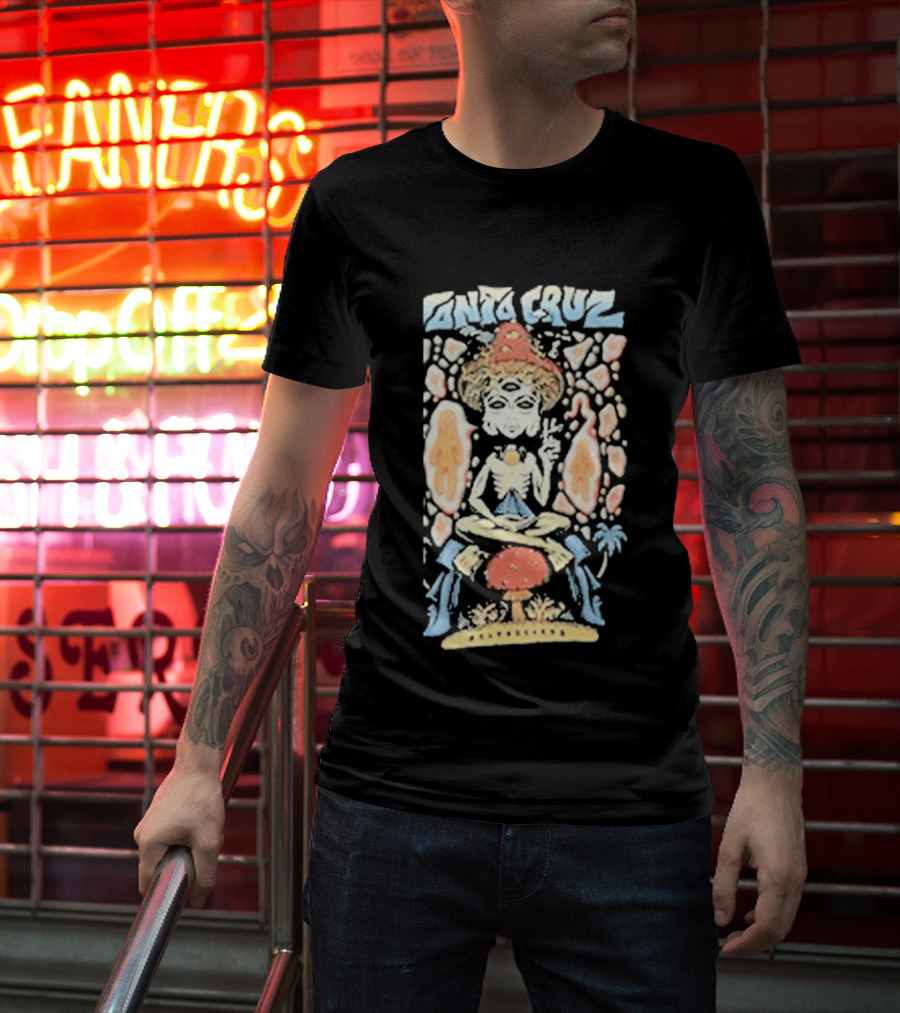Boardertown Santa Cruz Winkowski Spaced Out Trippy 70s T-Shirt