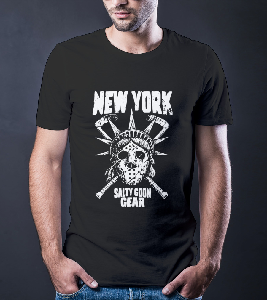 New York Salty Goon Gear Hockey T-Shirt