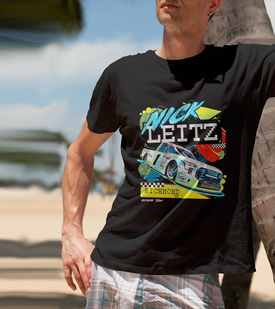 Nick Leitz Richmond NC Tricon Truck Series 2026 Racing T-Shirt