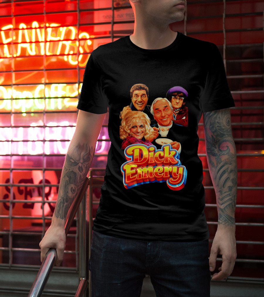 Dick Emery Characters Iconic British Comedy Legend T-Shirt