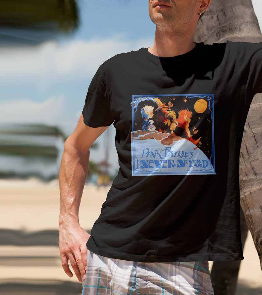 Pink Fairies Never Never Land Vintage Fantasy T-Shirt