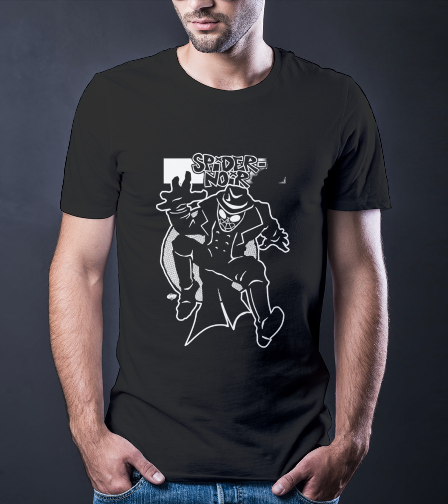 Spider Noir Spider Man Noir Comic Style Hero T-Shirt