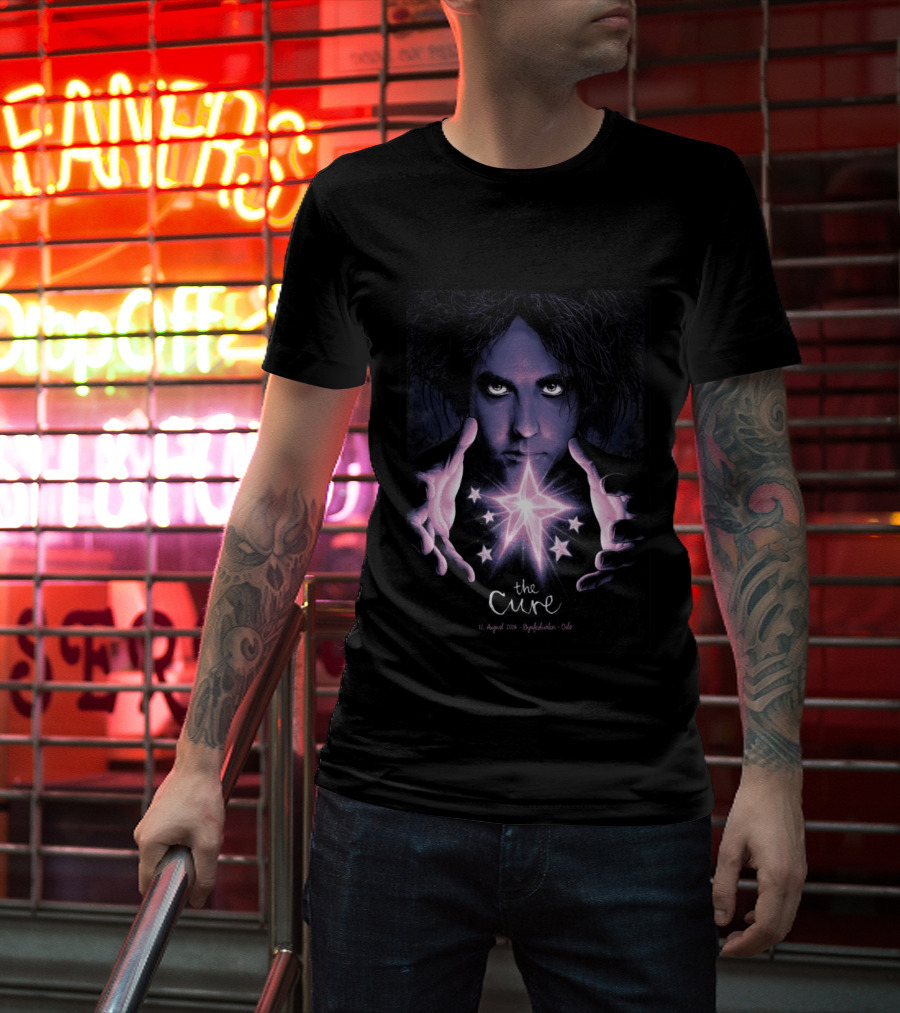 The Cure 12 August 2026 Oslo Enchanting Starry Night T-Shirt