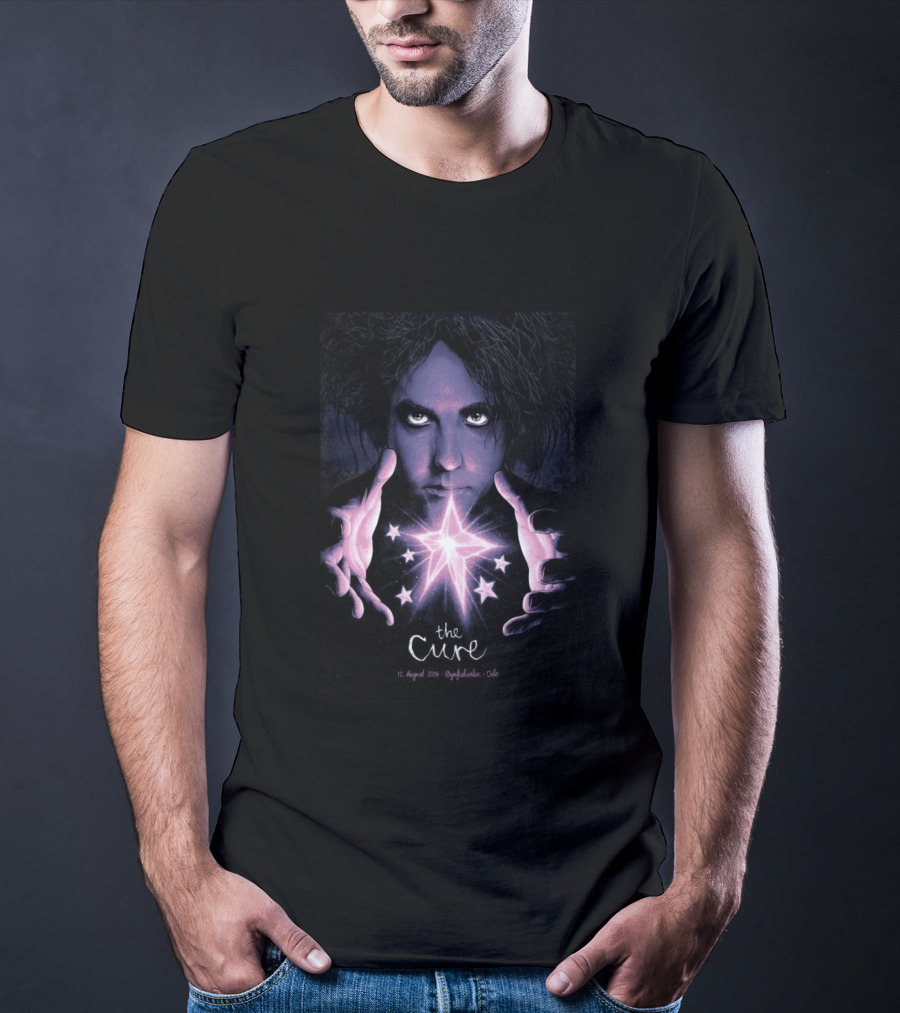 The Cure 12 August 2026 Oslo Enchanting Starry Night T-Shirt