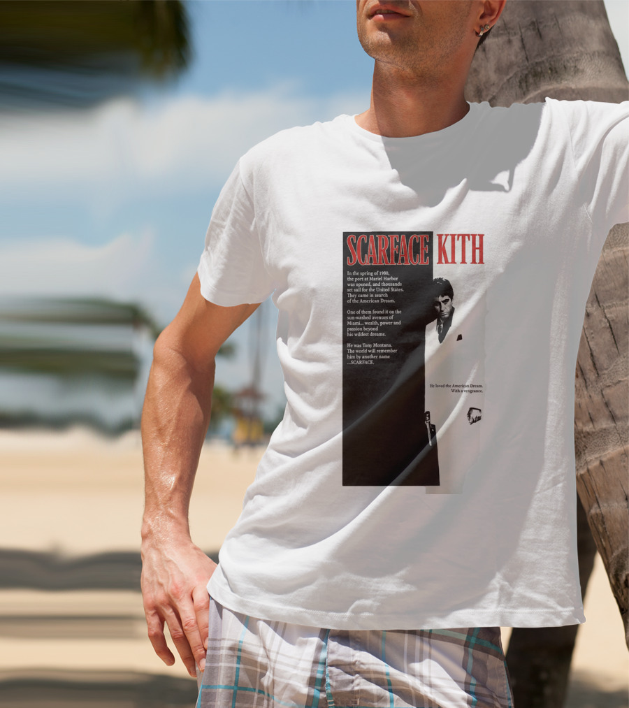 Scarface Kith Tony Montana American Dream 1980 T-Shirt