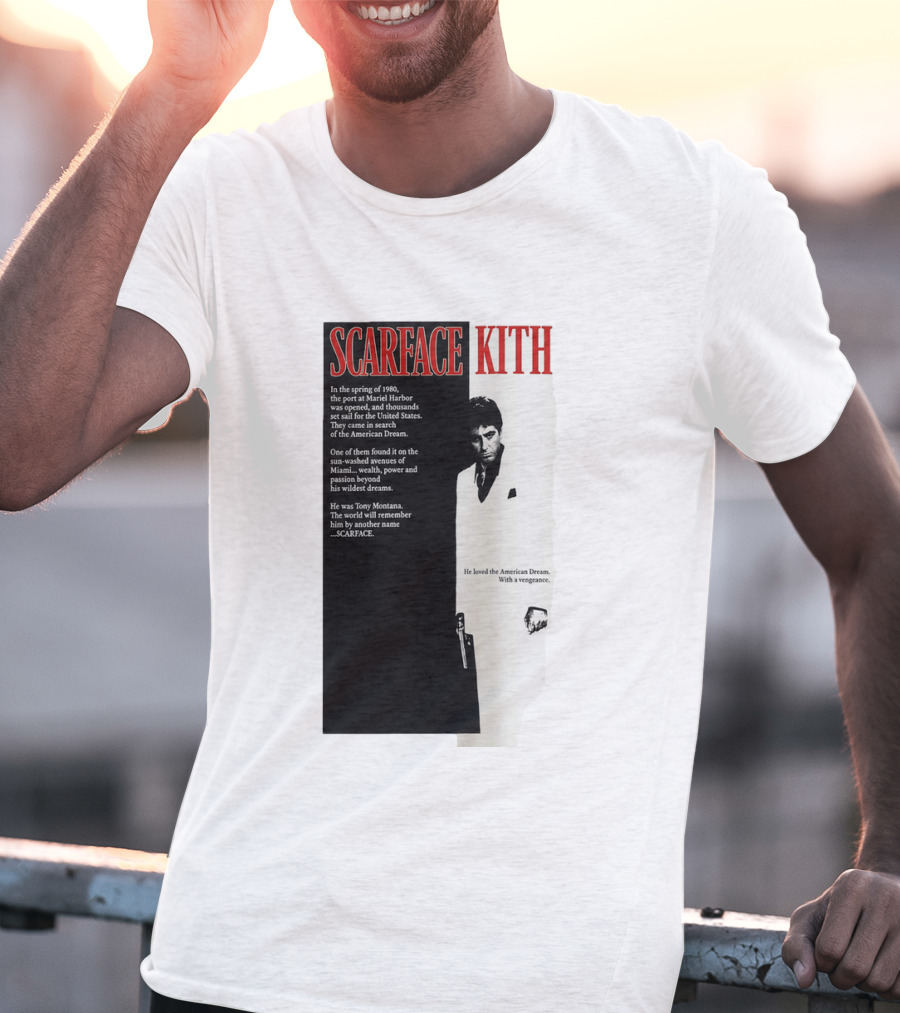 Scarface Kith Tony Montana American Dream 1980 T-Shirt