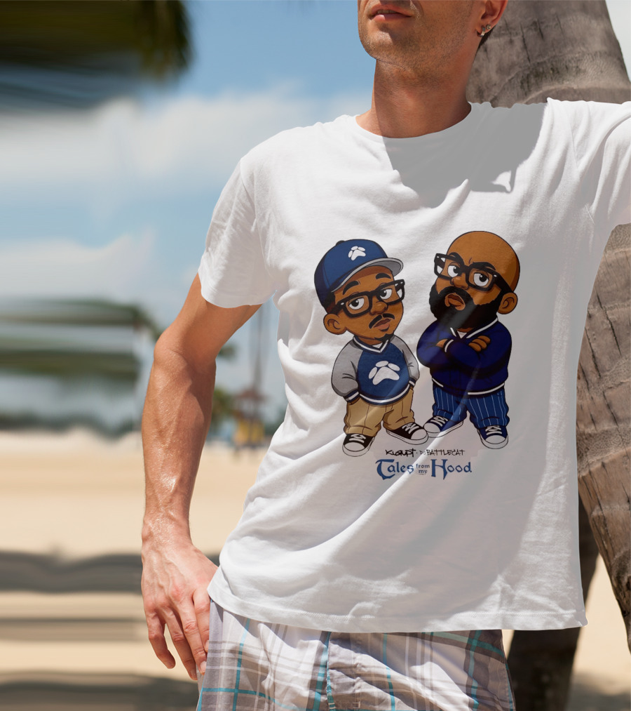 Kurupt DJ Battlecat Tales From My Hood Characters T-Shirt