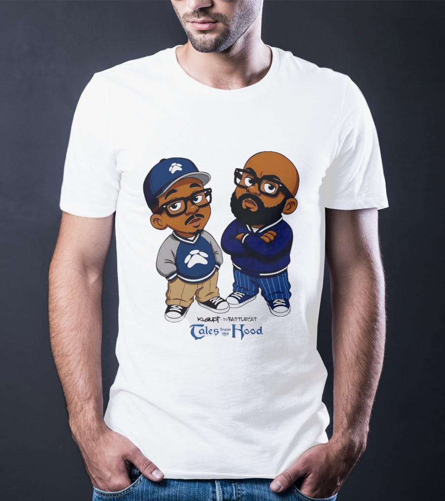 Kurupt DJ Battlecat Tales From My Hood Characters T-Shirt