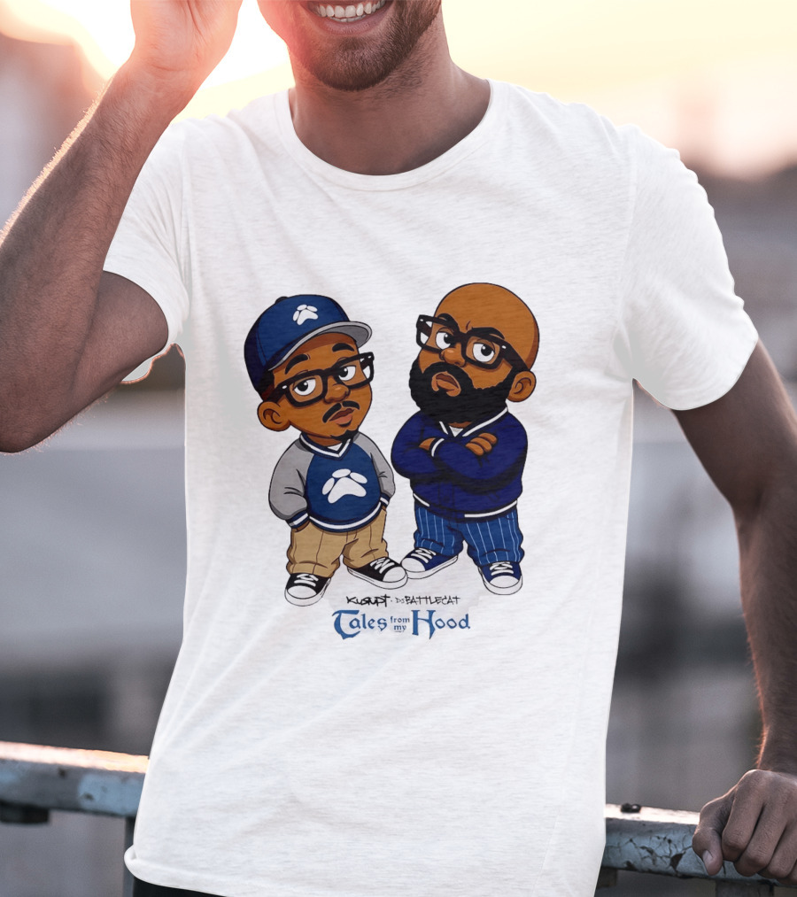 Kurupt DJ Battlecat Tales From My Hood Characters T-Shirt