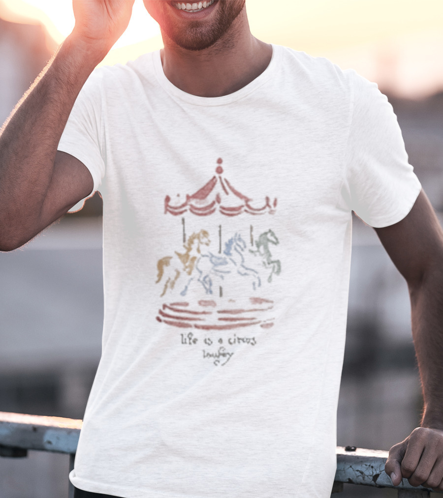 Laufey Carousel Life Is A Climb T-Shirt