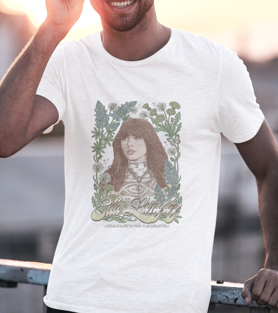 Ella Langley Hilliard Center Corpus Christi Texas August 14 2026 With Special Guests Paige King And Gabriella Rose T-Shirt