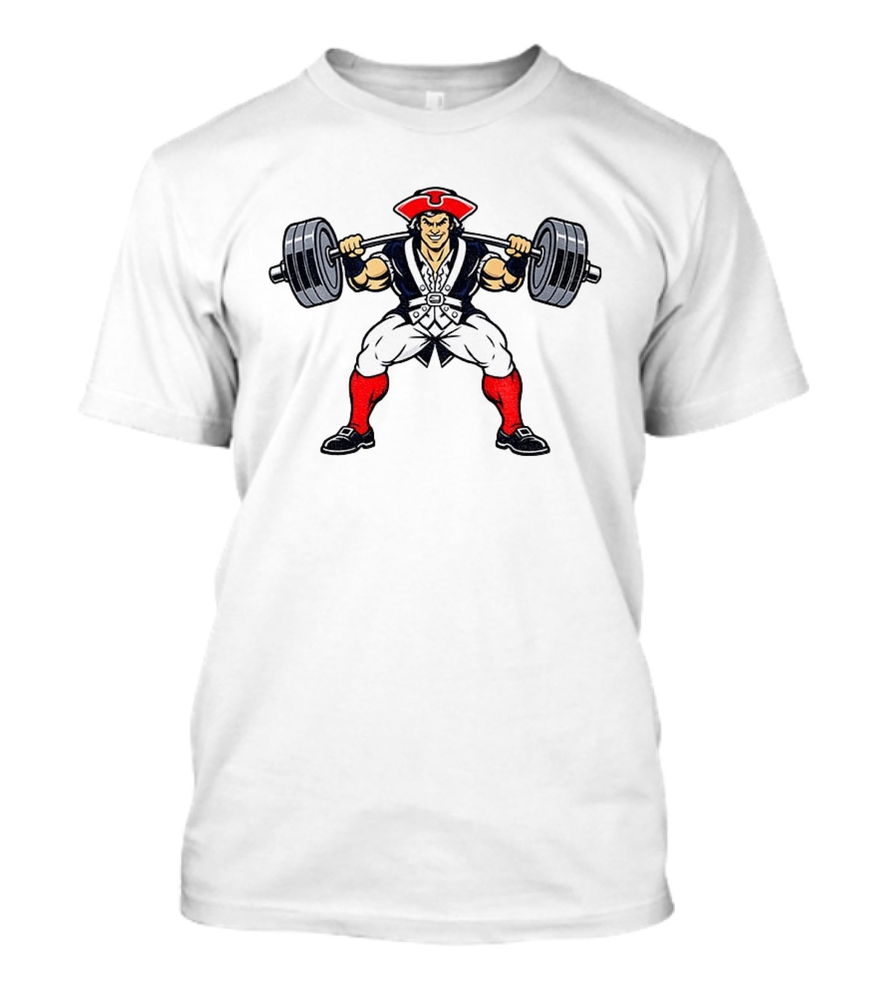 New England Patriots Weightlifting T-Shirt