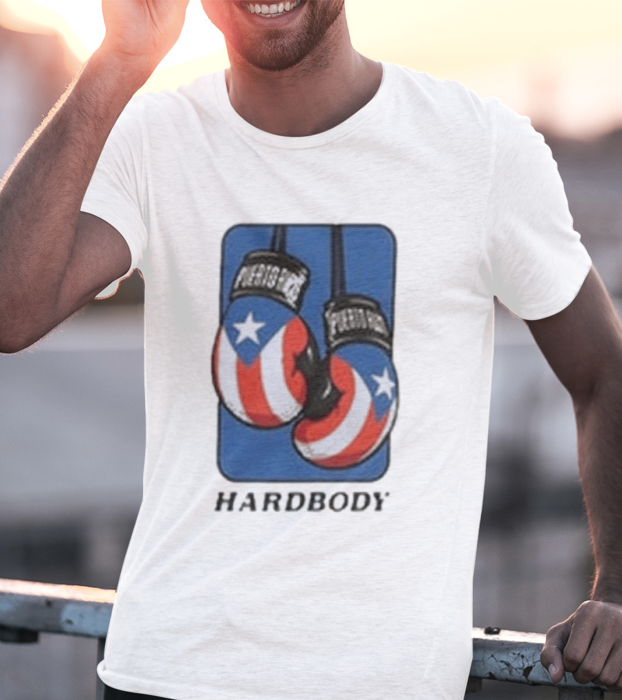 Passportal Hardbody Puerto Rican Boxing Gloves T-Shirt