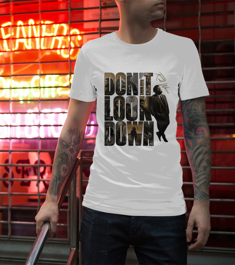 Rod Wave Don't Look Down Album Featuring Kodak Black And KSGNate T-Shirt