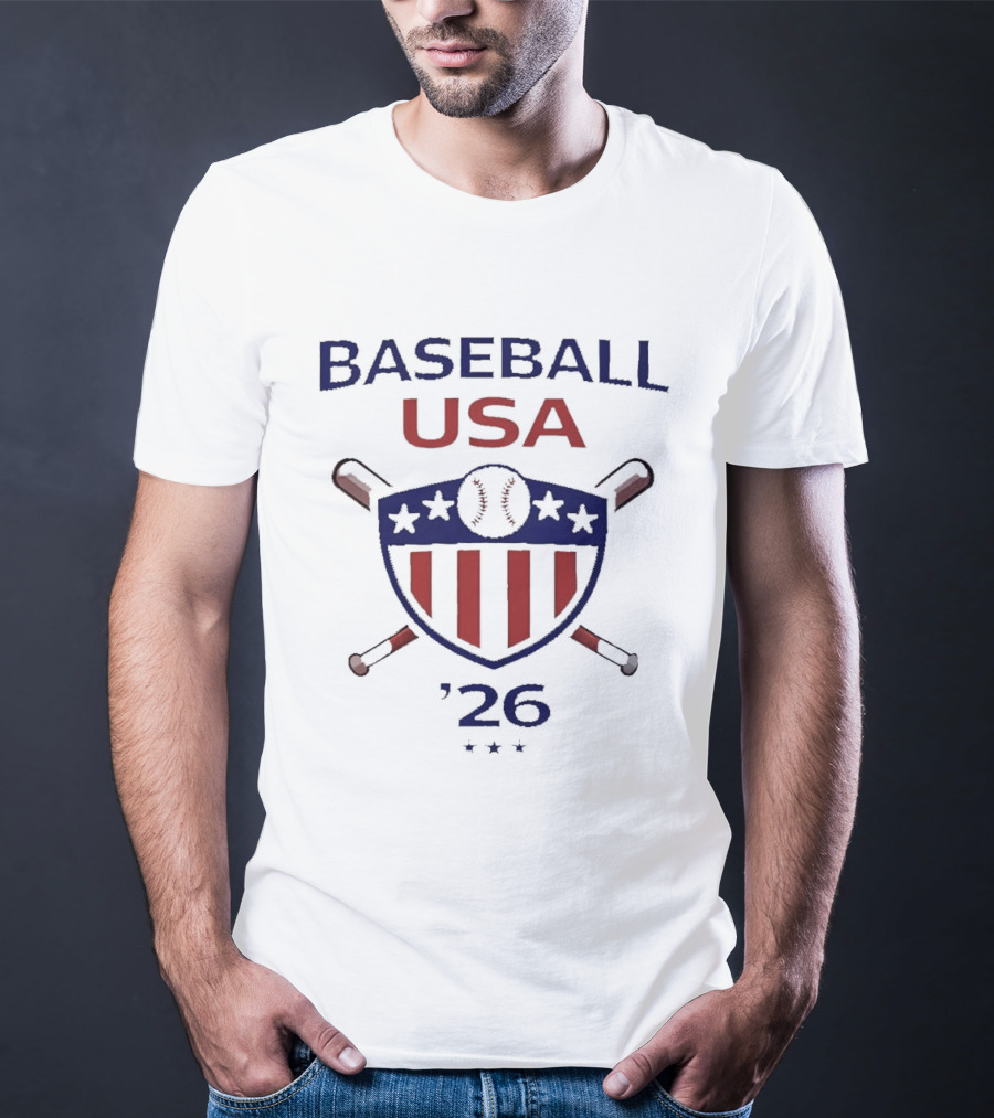USA Baseball '26 Classic Stars And Stripes T-Shirt