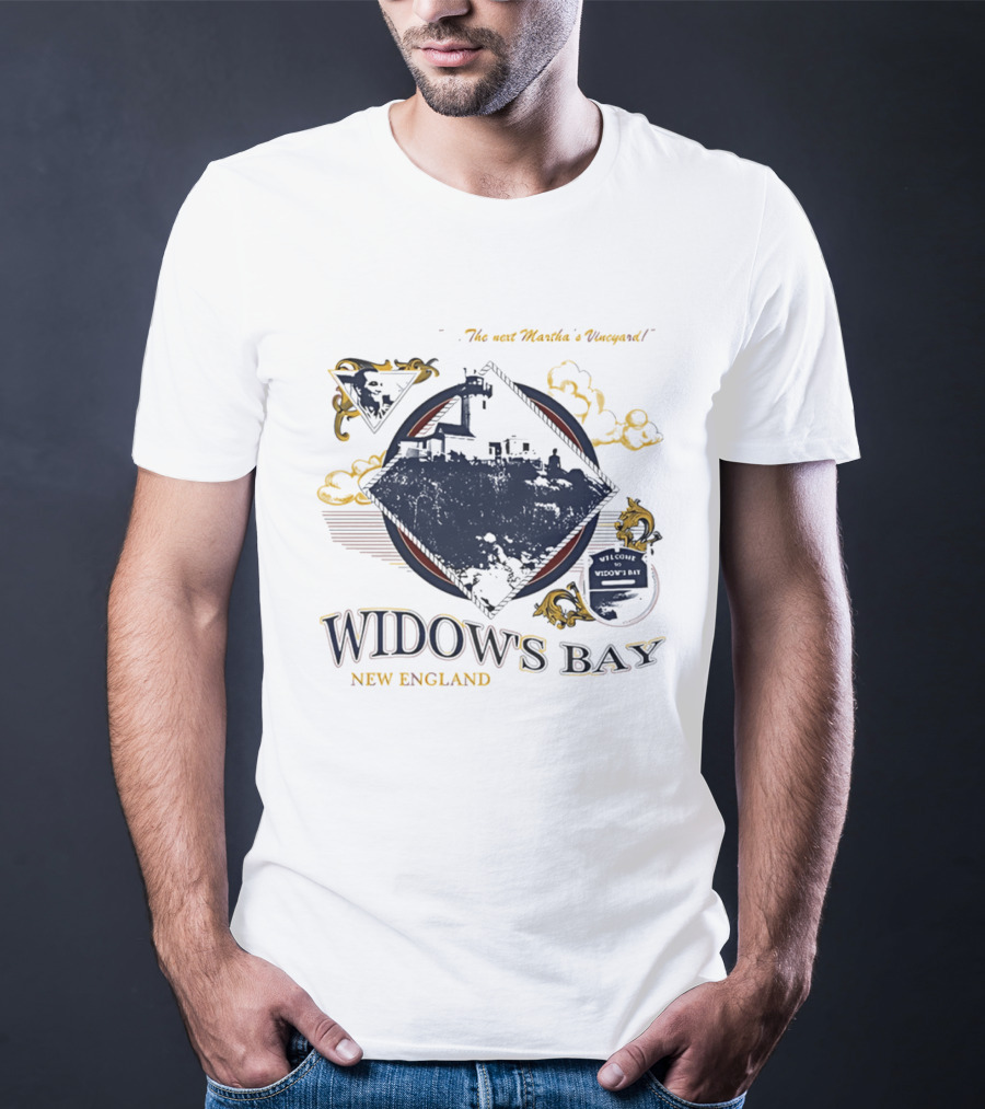 Widow's Bay New England The Next Maine's Vineyard Mysterious Island T-Shirt