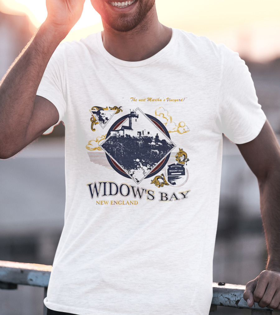 Widow's Bay New England The Next Maine's Vineyard Mysterious Island T-Shirt