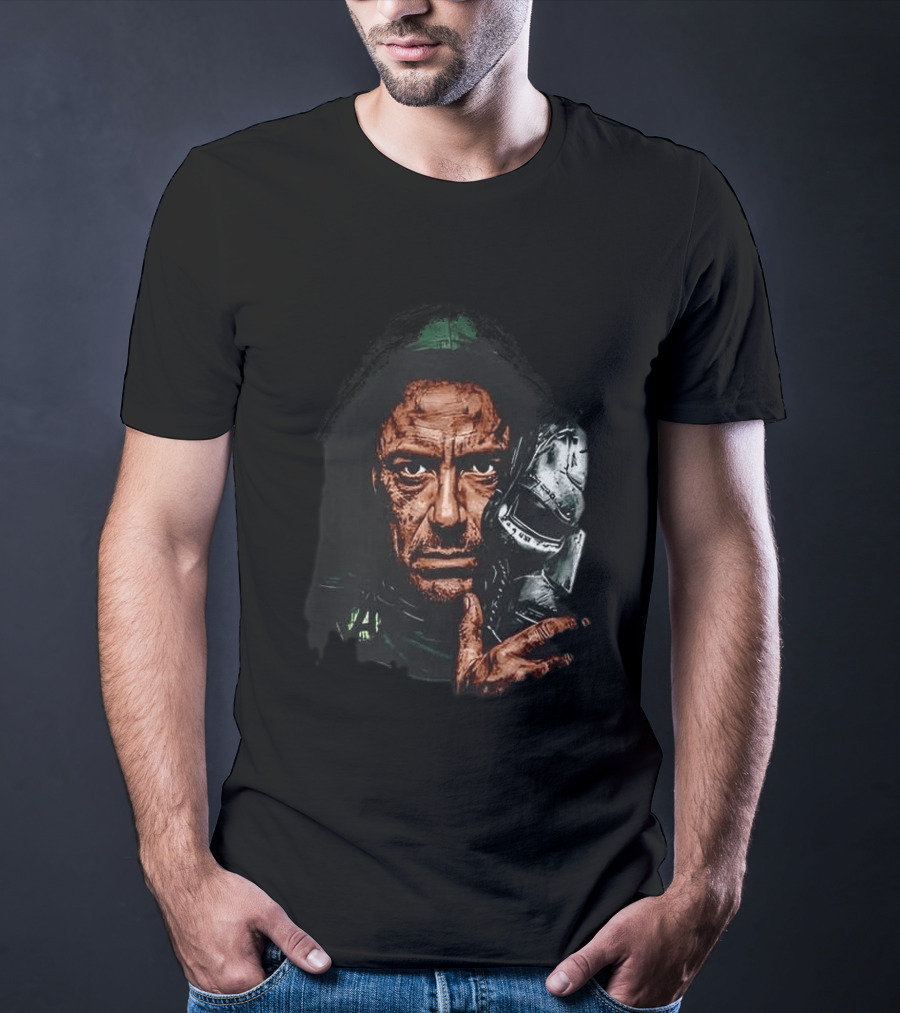 Avengers Doctor Doom Green Cloak Metal Mask Marvel Comics Villain T-Shirt