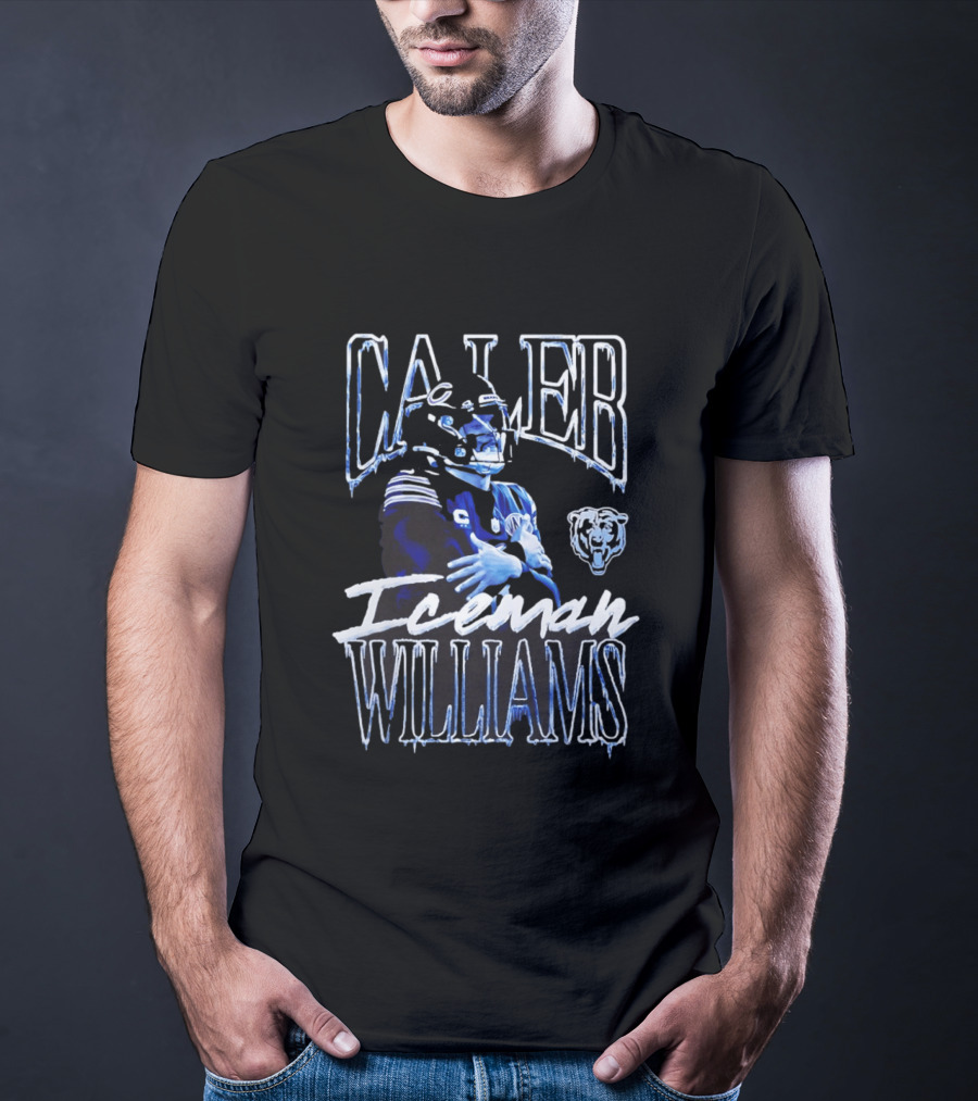 Caleb Williams Iceman Chicago Bears T-Shirt
