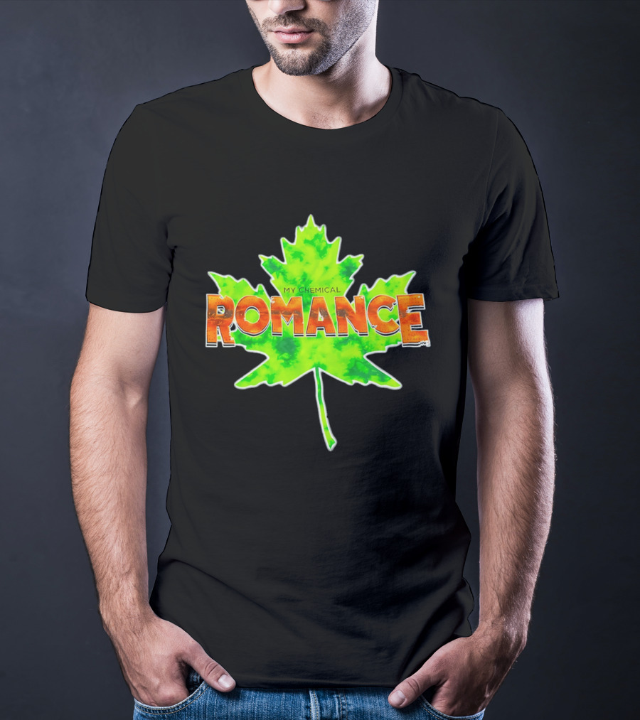 My Chemical Romance Maple Leaf Bright T-Shirt
