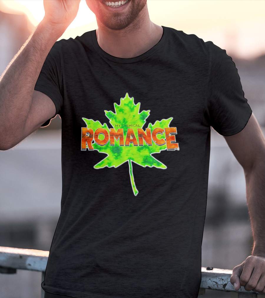 My Chemical Romance Maple Leaf Bright T-Shirt