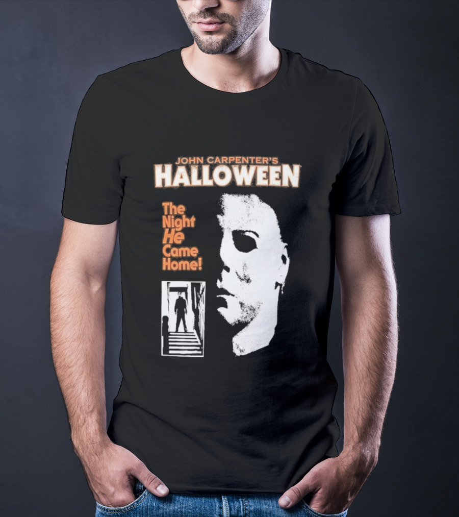 John Carpenter's Halloween The Night He Came Home T-Shirt