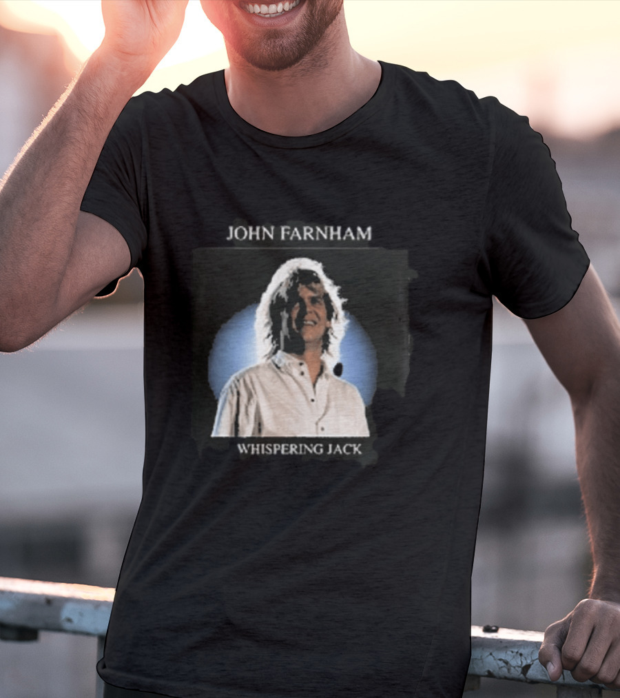 John Farnham Whispering Jack Photo Vintage Album Cover T-Shirt