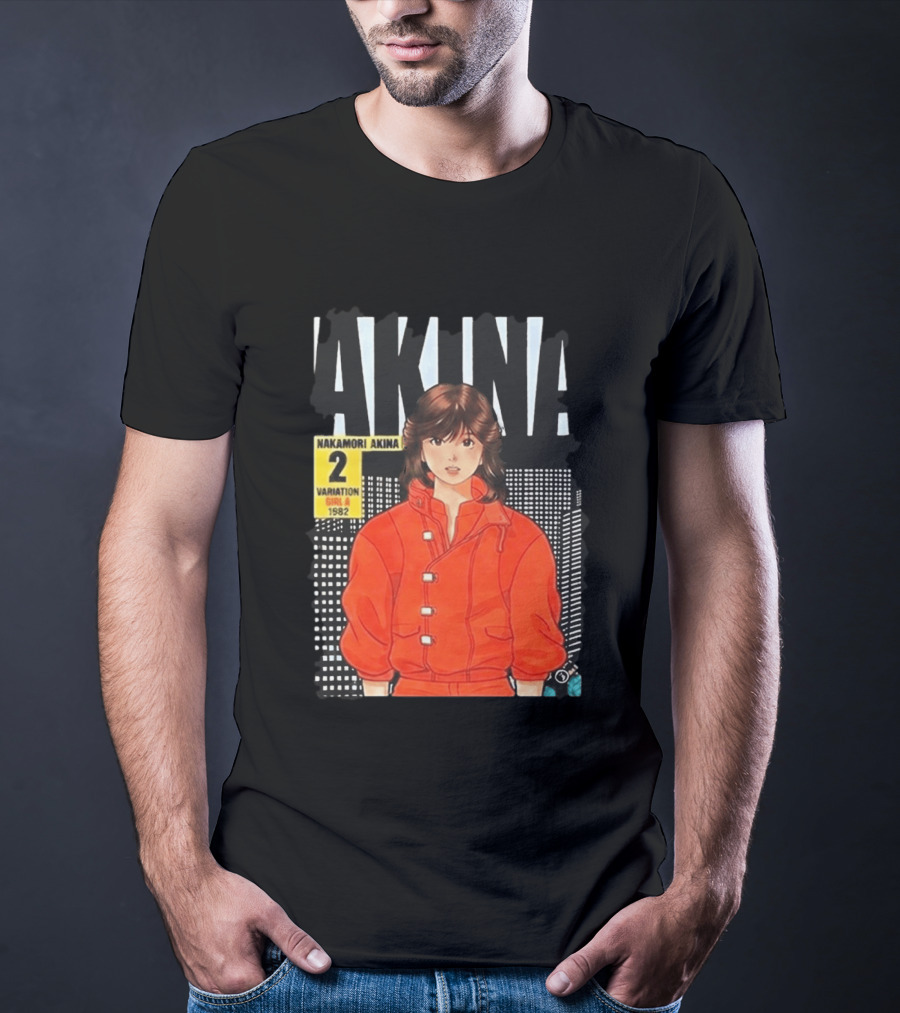 Nakamori Akina Variation Girl 2 1982 Anime Manga T-Shirt