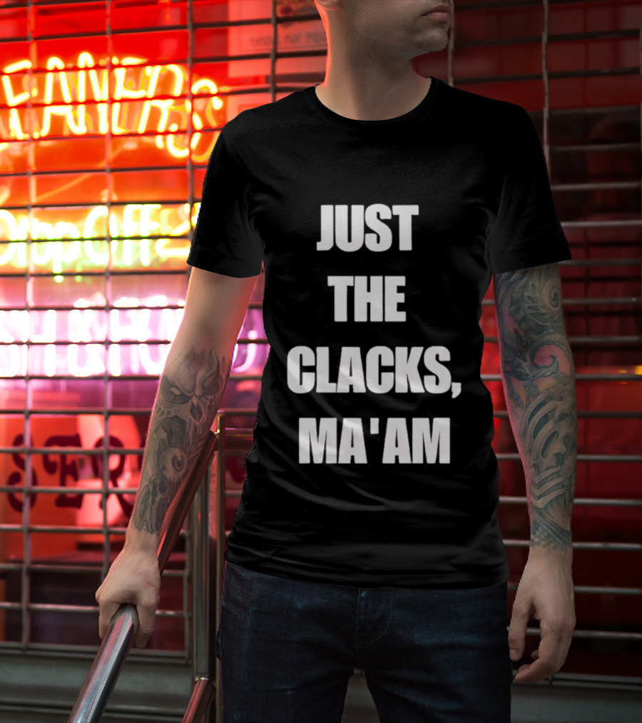 Just The Clacks Ma'am Terry Pratchett Discworld T-Shirt