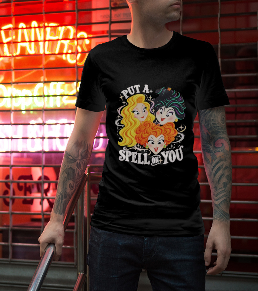 Hocus Pocus I Put A Spell On You Halloween Trio T-Shirt