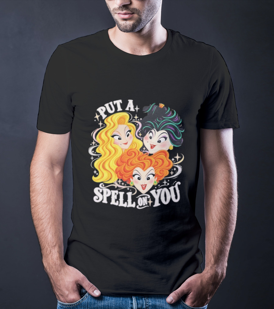 Hocus Pocus I Put A Spell On You Halloween Trio T-Shirt