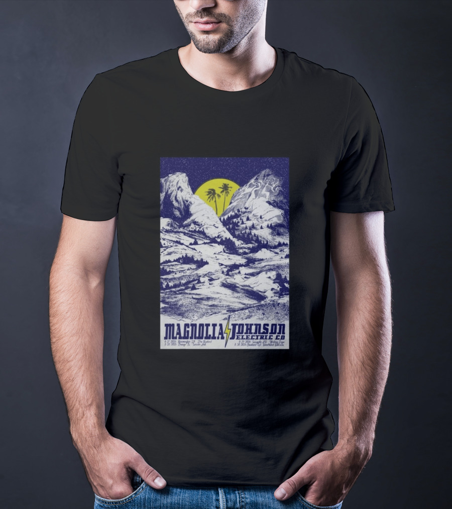 Magnolia Johnson Electric Co Tour 2026 Bloomington Chicago Lincoln Hall Louisville Bowling Green T-Shirt