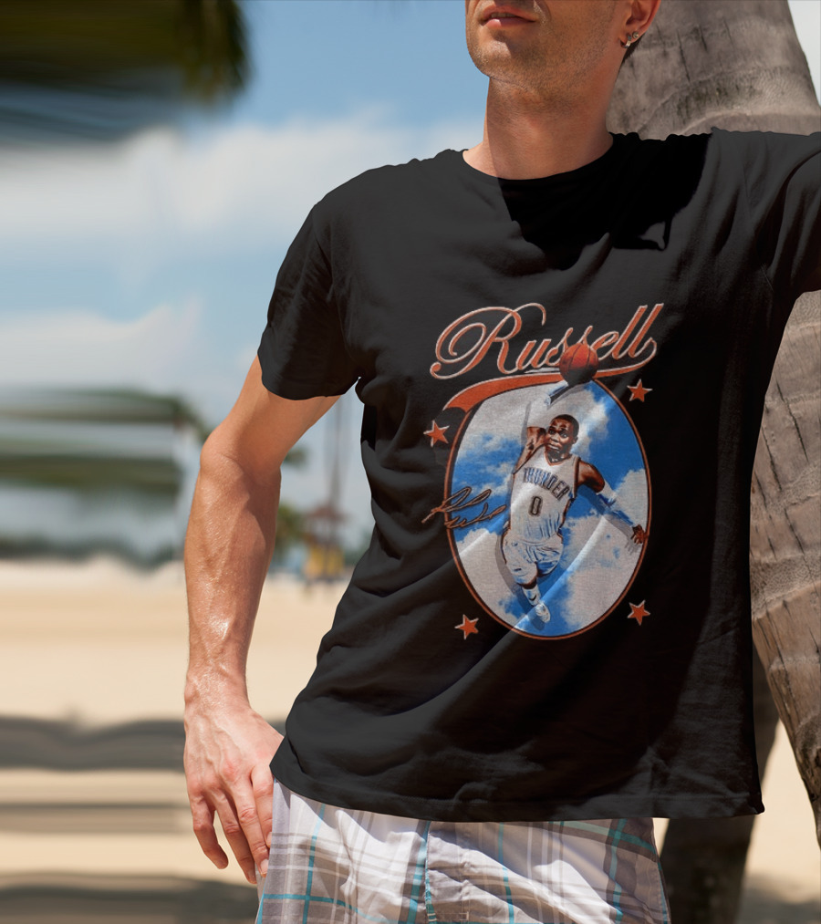 Russell Westbrook Thunder Basketball Legend T-Shirt