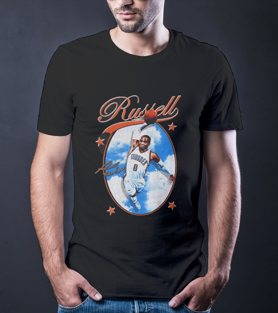 Russell Westbrook Thunder Basketball Legend T-Shirt