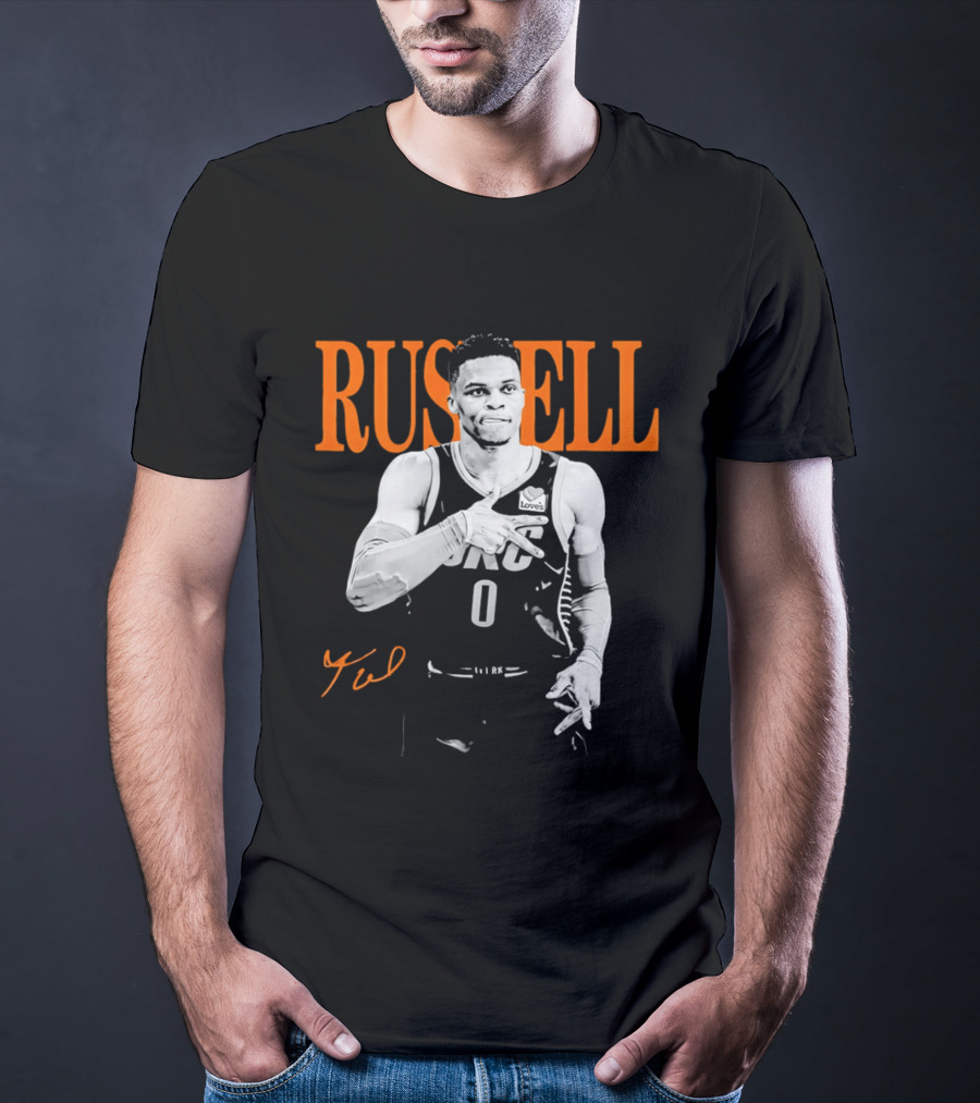 Russell Westbrook OKC Thunder Signature T-Shirt