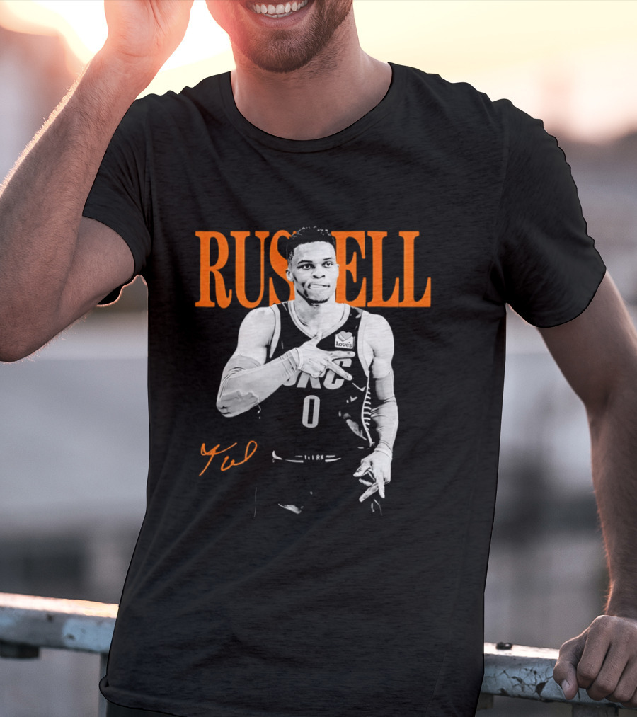 Russell Westbrook OKC Thunder Signature T-Shirt