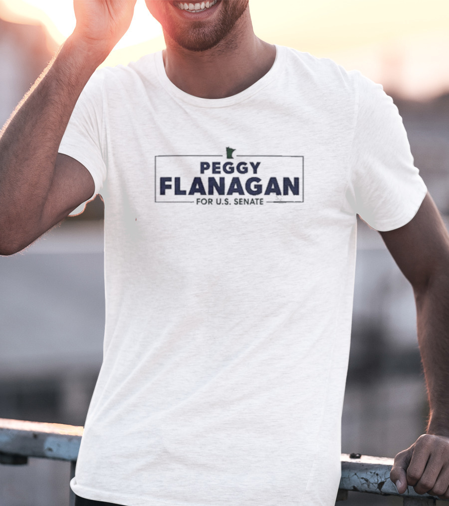 Peggy Flanagan For U.S. Senate Minnesota Campaign T-Shirt