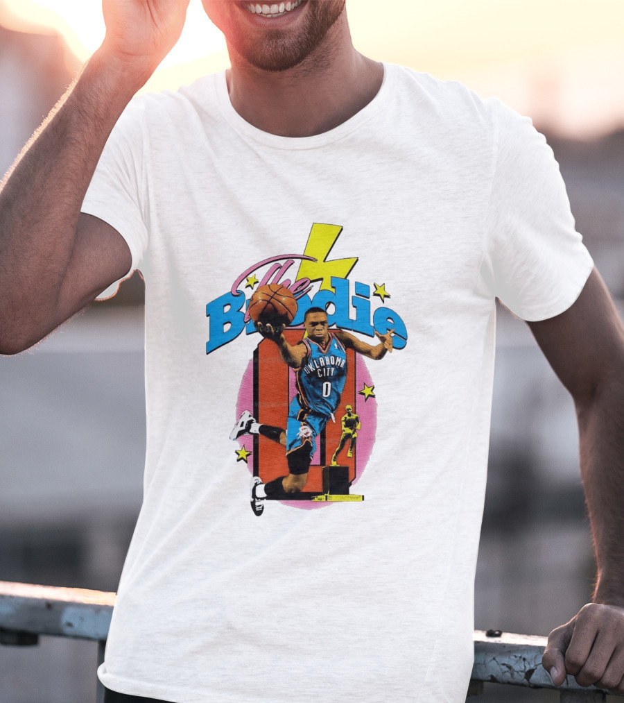 Russell Westbrook The Brodie Oklahoma City Thunder NBA Basketball T-Shirt