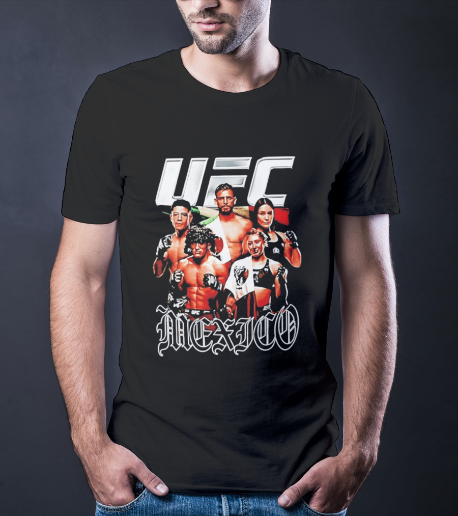 UFC Mexico Noche Fighters Collection Quasar T-Shirt