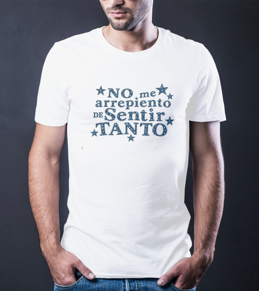 Karol G No Me Arrepiento De Sentir Tanto Stars T-Shirt