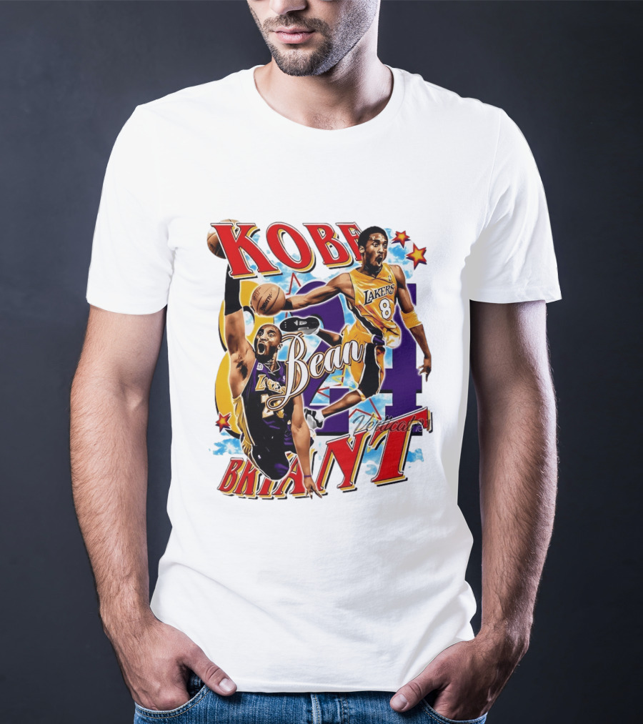 Kobe Bryant Bean Los Angeles Lakers 24 Dedication T-Shirt