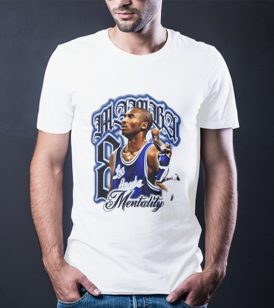 Kobe Bryant Mamba Mentality Los Angeles 8 Basketball T-Shirt