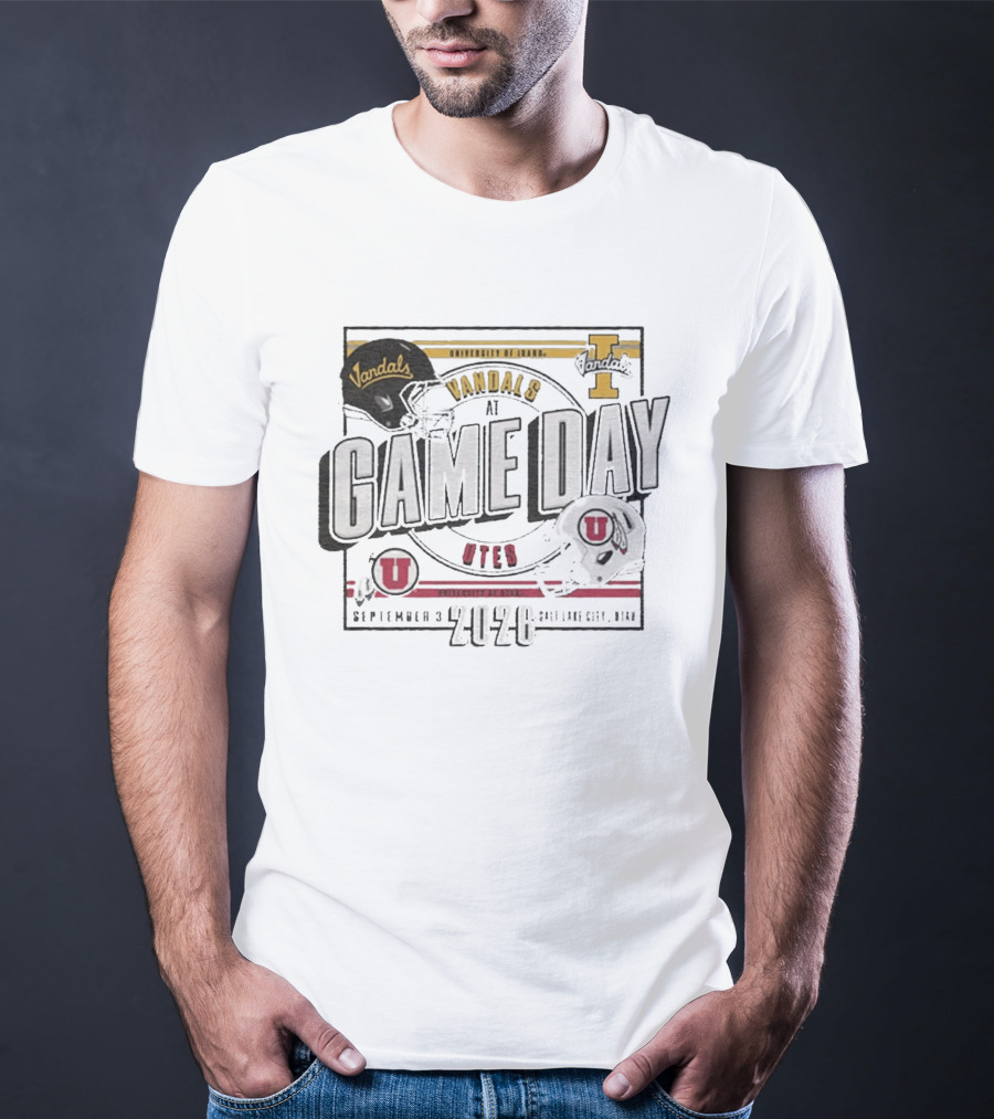 University Of Idaho Vandals At Utah Utes Game Day September 3 2026 Salt Lake City Utah T-Shirt