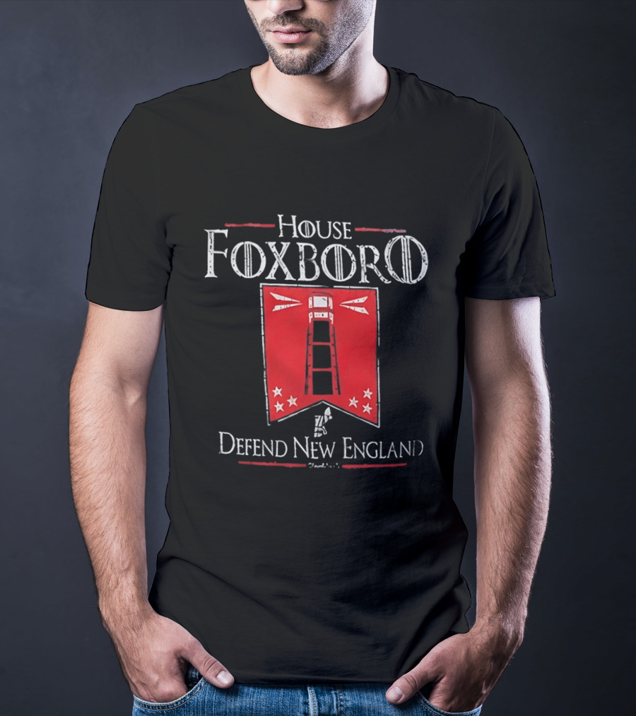 House Foxboro Defend New England Patriots Football New England Patriots Football T-Shirt