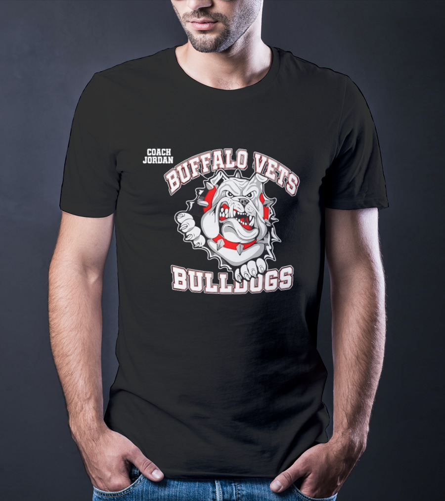 Buffalo Vets Bulldogs Coach Jordan T-Shirt